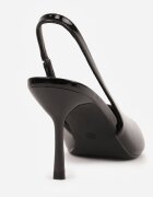 vices Pantofi eleganți Sandale Slingback Negre cu Toc Tip Stiletto Tilionea