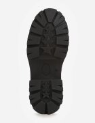 vices Pantofi Oxford Eleganți Negru-Roșu cu Șireturi și Platformă Anatala