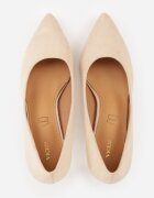vices Pantofi stiletto Bej Casual cu Branț din Piele Naturală Cleinae