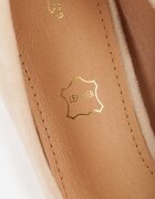 vices Pantofi stiletto Bej Casual cu Branț din Piele Naturală Cleinae