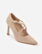 vices Pantofi stiletto bej cu barete decorative Tamorniel