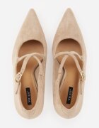 vices Pantofi stiletto bej cu barete decorative Tamorniel