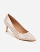 vices Pantofi stiletto bej cu branț din piele Caronella