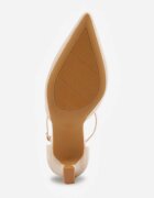 vices Pantofi stiletto Bej din piele ecologică întoarsă cu toc clepsidră Ezrival
