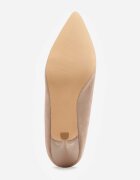vices Pantofi stiletto Bej închis cu branț din Piele naturală Gioriane