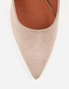 vices Pantofi stiletto Bej închis cu branț din Piele naturală Gioriane
