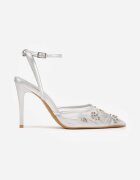 vices Pantofi stiletto Berdal Argintii