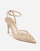 vices Pantofi stiletto Berdal Aurii