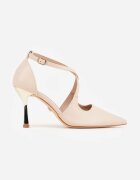vices Pantofi stiletto Dalimara Bej