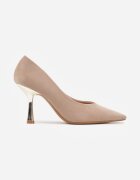 vices Pantofi stiletto Dorea Bej închis