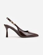 vices Pantofi stiletto Eleganti Maro Slingback cu Aplicație Decorativă la Baretă Natera