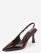 vices Pantofi stiletto Eleganti Maro Slingback cu Aplicație Decorativă la Baretă Natera