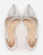 vices Pantofi stiletto Jaenlith Argintii