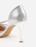 vices Pantofi stiletto Jaenlith Argintii