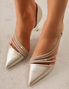vices Pantofi stiletto Jaenlith Aurii