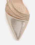 vices Pantofi stiletto Jaenlith Aurii