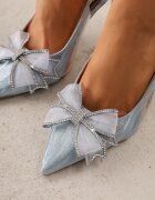 vices Pantofi stiletto Kalilise Argintii