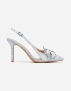 vices Pantofi stiletto Kalilise Argintii