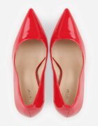 vices Pantofi stiletto Lăcuite Roșii cu Toc Decorativ Zafriah