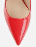 vices Pantofi stiletto Lăcuite Roșii cu Toc Decorativ Zafriah