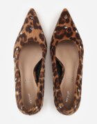 vices Pantofi stiletto leopard cu branț din piele naturală cu cataramă și ținte Riloria