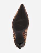 vices Pantofi stiletto leopard cu branț din piele naturală cu cataramă și ținte Riloria
