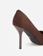 vices Pantofi stiletto Maro în Stil Clasic cu Branț din Piele Verile