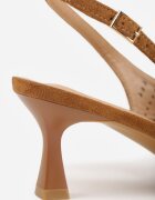 vices Pantofi stiletto Maro Slingback cu toc pisicuță cu partea superioară ajurată Klephei