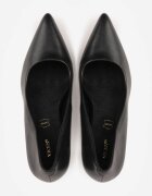 vices Pantofi stiletto Negre cu Branț din Piele Naturală Mivika