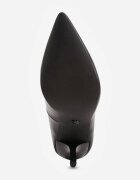 vices Pantofi stiletto Negre cu Branț din Piele Naturală Mivika