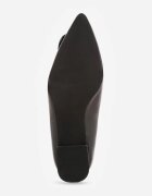 vices Pantofi stiletto Negre cu toc gros cu branț din piele naturală și cu cataramă Apanelle