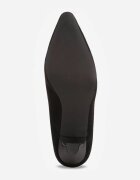 vices Pantofi stiletto Negre cu toc tip clepsidră cu branț din piele Dedvire