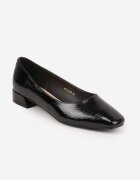 vices Pantofi stiletto Negre Lăcuite cu Branț din Piele Naturală Naliorelle