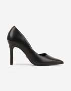 vices Pantofi stiletto Negri Clasici cu Branț din Piele Naturală Norelis