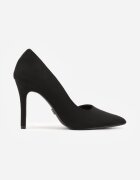 vices Pantofi stiletto Negri cu Branț din Piele Naturală Decorați cu Decupaj Oliritia