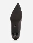 vices Pantofi stiletto negri cu design clasic cu branț din piele naturală Fridda