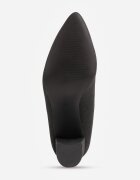 vices Pantofi stiletto Negri cu toc cu branț din piele și luciu sclipitor Etanorra