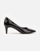 vices Pantofi stiletto Negri cu toc stiletto cu branț din piele Caronella
