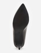 vices Pantofi stiletto Negri cu toc stiletto cu branț din piele Caronella