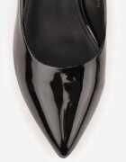 vices Pantofi stiletto Negri cu toc stiletto cu branț din piele Caronella