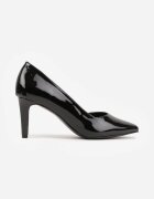 vices Pantofi stiletto Negri Eleganți cu toc stiletto cu branț din piele naturală Lerianna