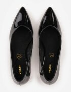 vices Pantofi stiletto Negri Eleganți cu toc stiletto cu branț din piele naturală Lerianna