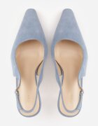 vices Pantofi stiletto slingback decorați cu strasuri cu toc Laodele Albaștri