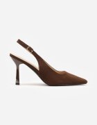 vices Pantofi stiletto slingback decorați cu strasuri cu toc Laodele Maro
