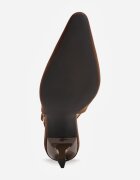 vices Pantofi stiletto slingback decorați cu strasuri cu toc Laodele Maro