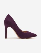 vices Pantofi stiletto Violet cu branț din Piele Naturală Innatia