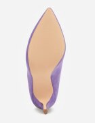 vices Pantofi stiletto Violet închis cu branț din piele în stil clasic Vennael