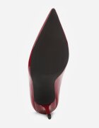 vices Pantofi stiletto Visinii Lăcuiți cu bareta cu cataramă și branț din piele Oville