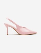vices Pantofi tip sandale slingback Roz cu toc tip Stiletto Tilionea
