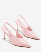 vices Pantofi tip sandale slingback Roz cu toc tip Stiletto Tilionea